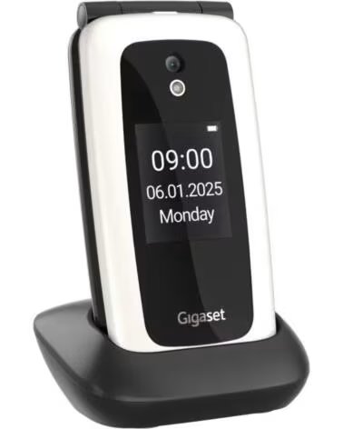 GIGASET Movil Senior GL795 4G 2 31 Blanco Base