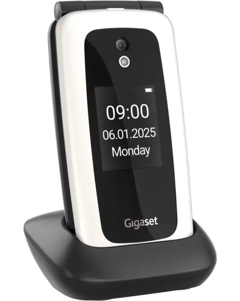 GIGASET Movil Senior GL795 4G 2 31 Blanco Base