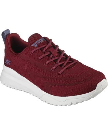 Sportschuhe für Damen SKECHERS BOBS SQUAD-3 - WHIP-SPLASH BURDEOS GRANATE