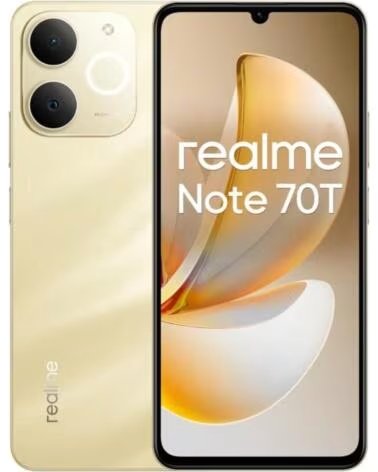 REALME Smartphone Note 70T 4GB- 128GB- 6 74- Dorado Playa