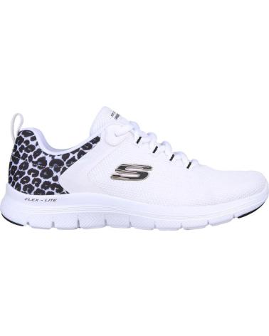 Zapatillas deporte de Mujer SKECHERS FLEX APPEAL- 4 WILD BALLAD BLANCO