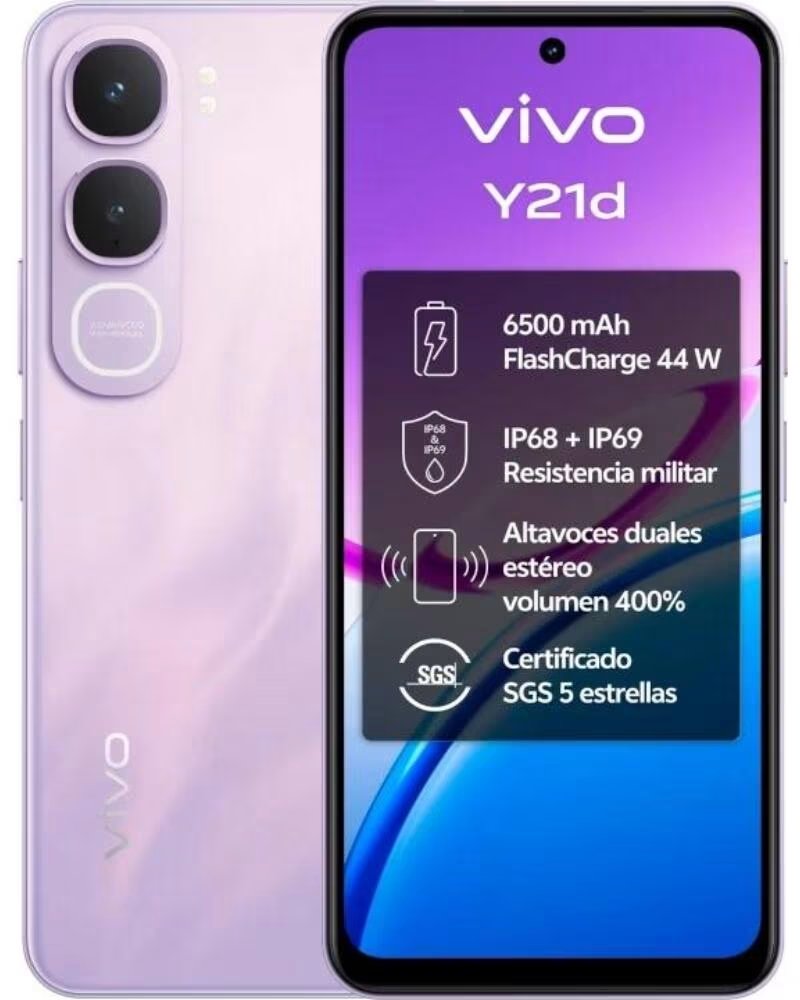 VIVO Y21d 4Gb4 128Gb 6 68 IP69 Lavanda Purple
