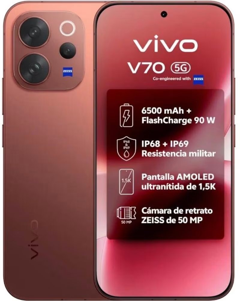 VIVO V70 5G 6 59 8Gb 512Gb Brown