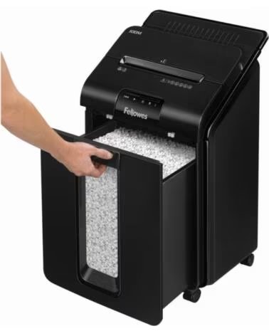 FELLOWES Destructora AutoMx100M Mini-CORTE4x10mm