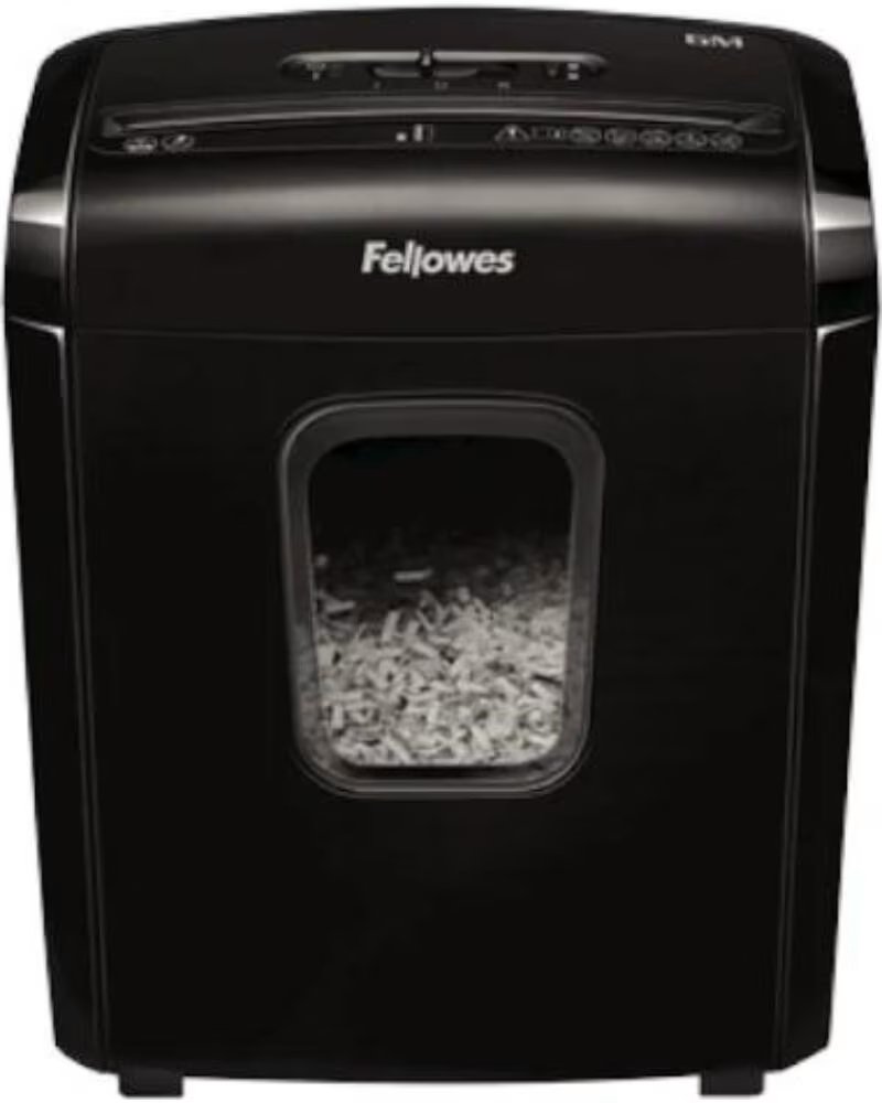 FELLOWES Destructora 6M Minicorte de 4x12mm