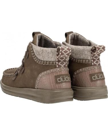 Bottines pour Femme HEY DUDE BOTINES ELOISE PARA MUJER EN COLOR MARRON MARRON