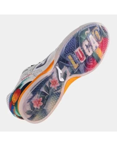 JOMA HALLENFUSSBALLSCHUHE LUCÃO TOP FLEX 26 BLANCO ROJO Y VERDE