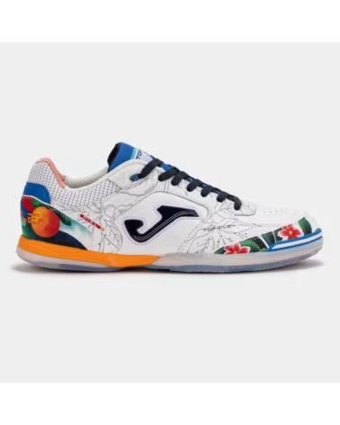 JOMA HALLENFUSSBALLSCHUHE LUCÃO TOP FLEX 26 BLANCO ROJO Y VERDE