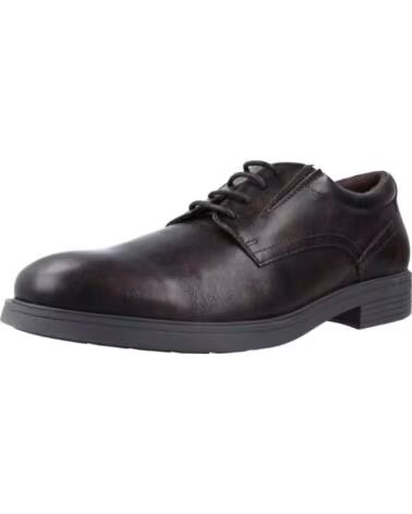 GEOX U APPIANO SCARPE COMFORT DA UOMO IN PELLE MARRONE C6009