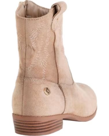 XTI FLACHE STIEFELETTEN NINO 154071 BEIGE