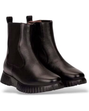 WONDERS STIVALETTI BASSI DONNA 4422 NERO NEGRO