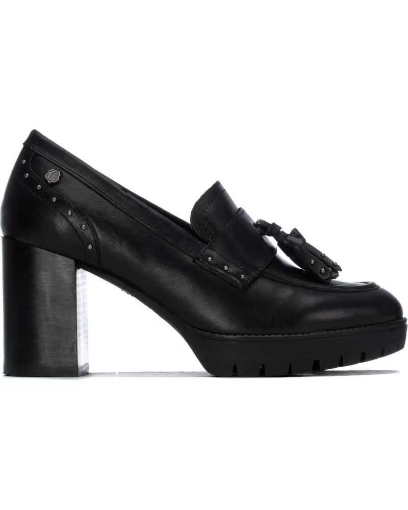 MOCASSINO CON TACCO CARMELA 164281 NEGRO