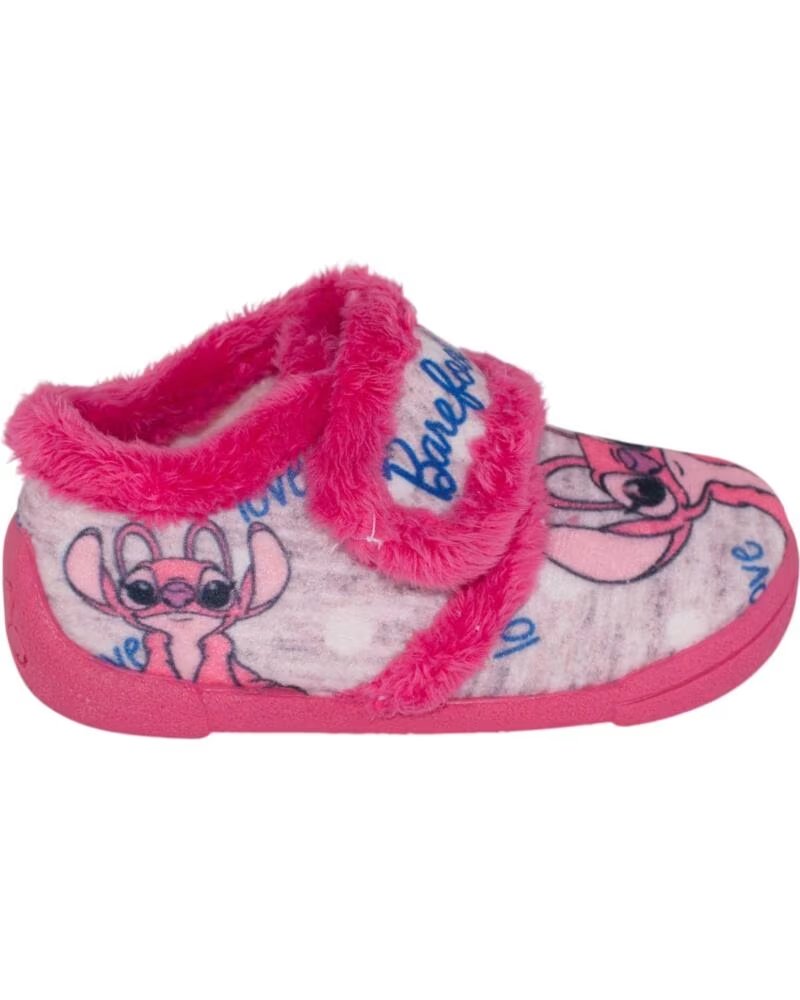 SEVILLAS PANTOFOLE DA CASA BAMBINO STIVALETTO VELCRO SUAPEL ALOHA ROSA