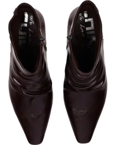 BOTINES MUJER CHIKA10 PARAISO MARRÓN TACÓN MEDIO MARRON-BROWN