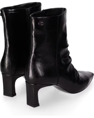 CHIKA10 PARAISO 01 STIVALETTI PELLE SINTETICA TACCO MEDIO NEGRO-BLACK