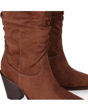 BOTTES FEMME CHIKA10 JADE CUIR TAN TALON MOYEN CUERO-TAN