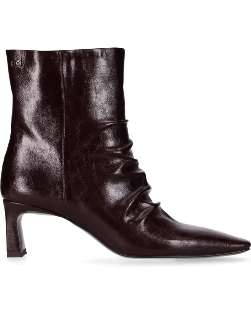 BOTINES MUJER CHIKA10 PARAISO MARRÓN TACÓN MEDIO MARRON-BROWN