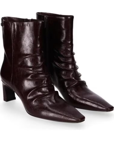 BOTINES MUJER CHIKA10 PARAISO MARRÓN TACÓN MEDIO MARRON-BROWN