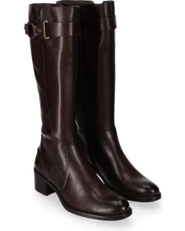 CHIKA10 BAIDEN 17 STIVALI DONNA TACCO MEDIO MARRONE MARRON-BROWN