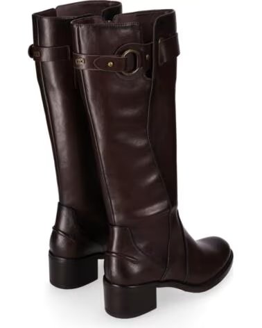 CHIKA10 BAIDEN 17 STIVALI DONNA TACCO MEDIO MARRONE MARRON-BROWN