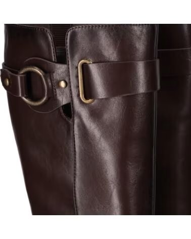 CHIKA10 BAIDEN 17 STIVALI DONNA TACCO MEDIO MARRONE MARRON-BROWN