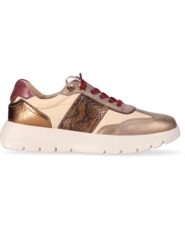 CHIKA10 ST MANDARIN 01 BEIG-BEIGE SNEAKER DONNA ECOPELLE ZEPPA BASSA