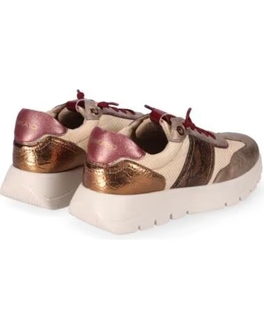 CHIKA10 ST MANDARIN 01 BEIG-BEIGE SNEAKER DONNA ECOPELLE ZEPPA BASSA