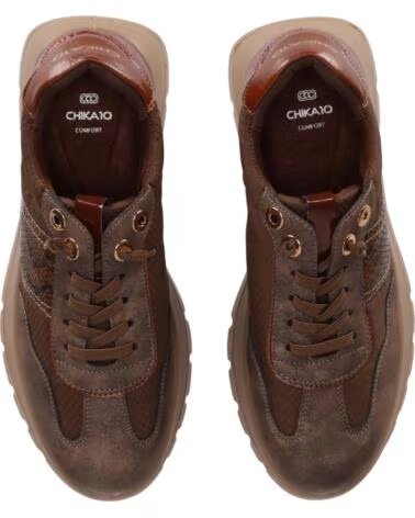 SAPATILHAS DESPORTIVAS CASUAIS DE MULHER CHIKA10 ST MANDARIN 01 CASTANHO MARRON-BROWN