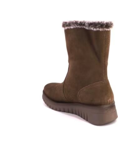 TREINTAS M4670 BOTAS DE MUJER TAUPE ANTE SERRAJE