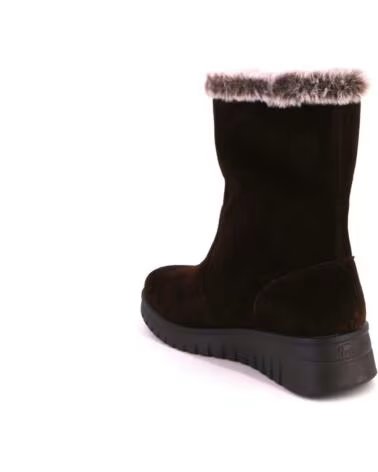 TREINTAS M4670 DAMENSTIEFEL AUS VELOURSLEDER MARRON