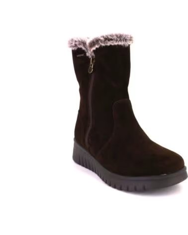 TREINTAS M4670 DAMENSTIEFEL AUS VELOURSLEDER MARRON