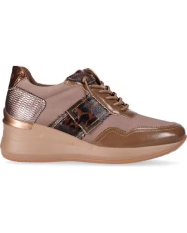 CHIKA10 ST MANDARIN 07 SNEAKERS TESSUTO ZEPPA BASSA BEIGE BEIG-BEIGE