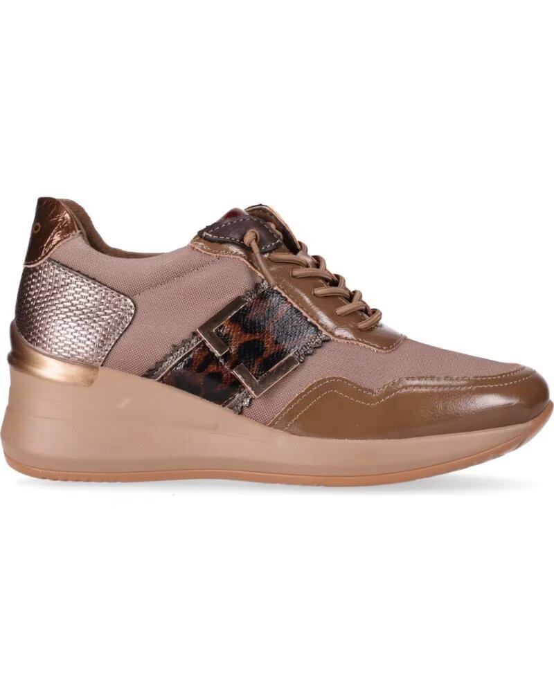 CHIKA10 ST MANDARIN 07 SNEAKERS TESSUTO ZEPPA BASSA BEIGE BEIG-BEIGE