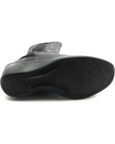 Botas de Mujer ARCOPEDICO SARA LICRA NEGRA NEGRO