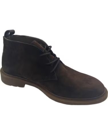 CHIKA10 ST JEY 08 STIVALETTI IN PELLE SCAMOSCIATA MARRONE DA UOMO MARRON-BROWN