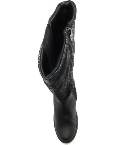 Botas de Mujer ARCOPEDICO SARA LICRA NEGRA NEGRO