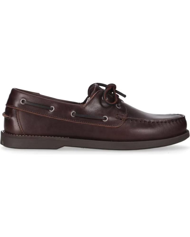 CHIKA10 OT ROBY 02 SCARPE IN PELLE MARRONE DA UOMO MARRON-BROWN