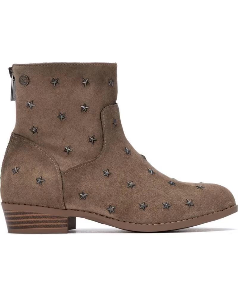 XTI MÄDCHEN STIEFELETTE KID 154157 TAUPE BRAUN MARRóN
