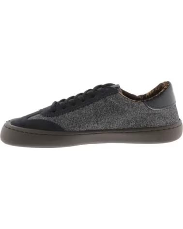 SNEAKERS OLMO BAREFOOT GLITTER E CROSTA DI CUOIO 1186109 ANTRACITE ANTRACITA