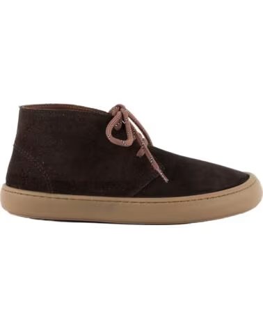 VICTORIA BOTTINES OLMO BAREFOOT SAFARI CROÛTE DE CUIR 1186111 MARRON
