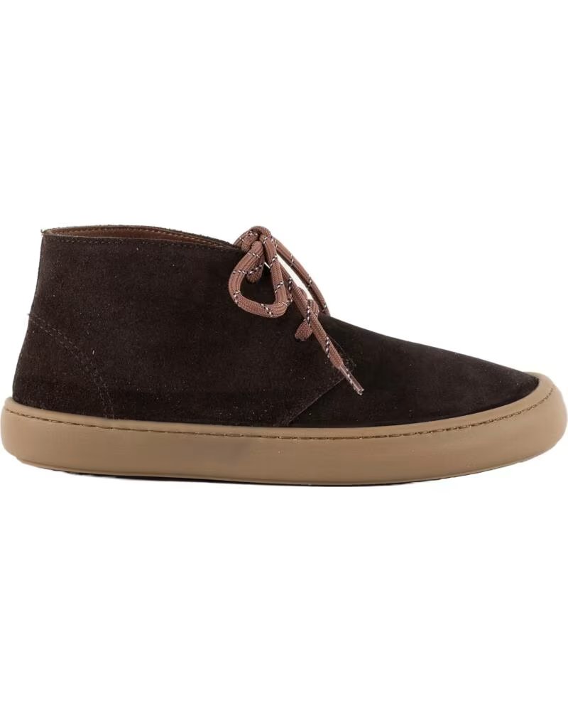 VICTORIA BOTTINES OLMO BAREFOOT SAFARI CROÛTE DE CUIR 1186111 MARRON