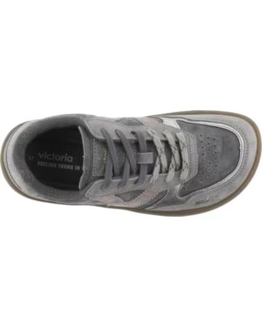 SNEAKER DUNA BAREFOOT CROSTA DI CUOIO E METALLO 1187104 ANTRACITE ANTRACITA