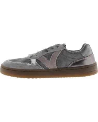 SNEAKER DUNA BAREFOOT CROSTA DI CUOIO E METALLO 1187104 ANTRACITE ANTRACITA