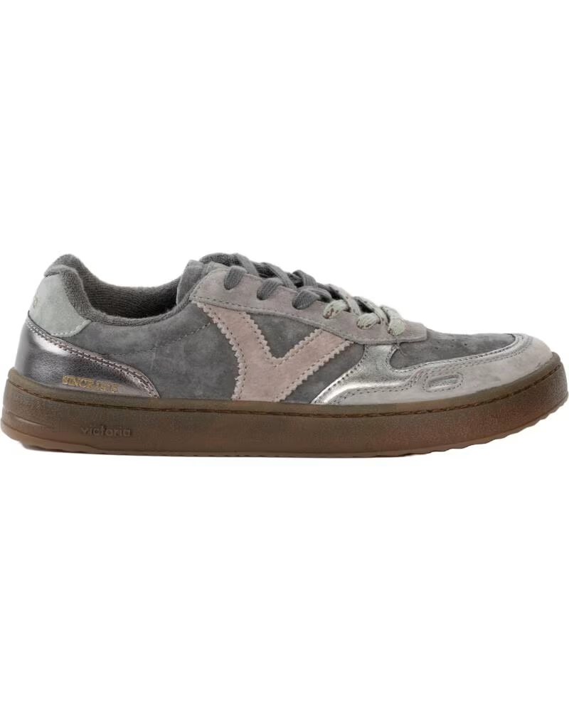 SNEAKER DUNA BAREFOOT CROSTA DI CUOIO E METALLO 1187104 ANTRACITE ANTRACITA