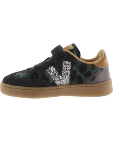 VICTORIA SNEAKER OSLO RIEMEN UND ELASTIK ANIMAL PRINT 1256111 JADE