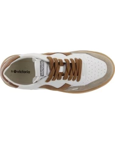 VICTORIA SNEAKER SEUL PELLE CROSTA 1257125 CUERO