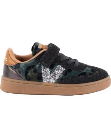 VICTORIA SNEAKER OSLO RIEMEN UND ELASTIK ANIMAL PRINT 1256111 JADE