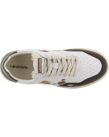 VICTORIA SNEAKERS SEUL ANIMAL 1257124 MARRON