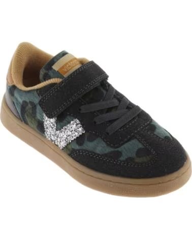 VICTORIA SNEAKER OSLO RIEMEN UND ELASTIK ANIMAL PRINT 1256111 JADE