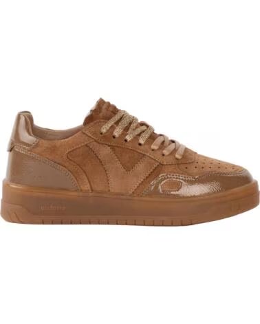 SNEAKER SEUL IN PELLE SCAMOSCIATA E VERNICE 1257151 CAMEL